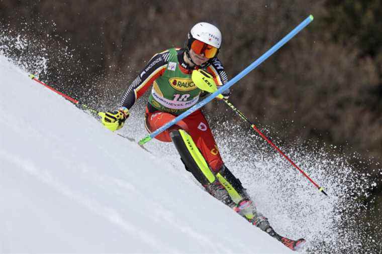 Meribel Slalom |  Laurence St-Germain satisfied with her 11th place