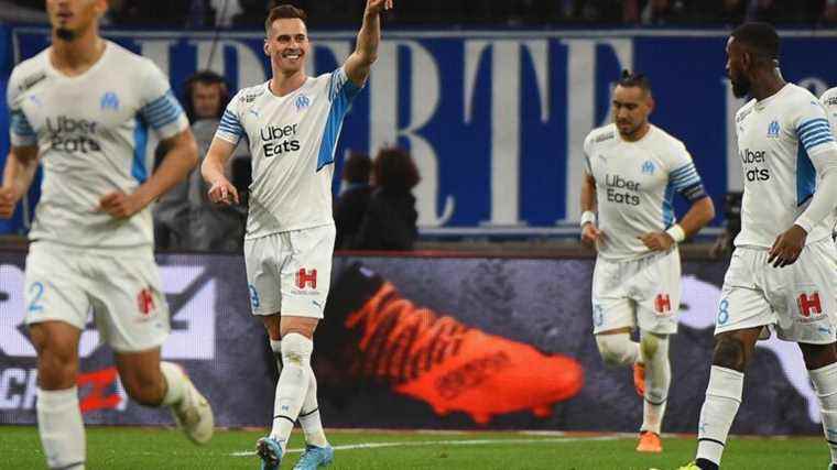 Milik puts OM in the lead, the Aiglons push to come back