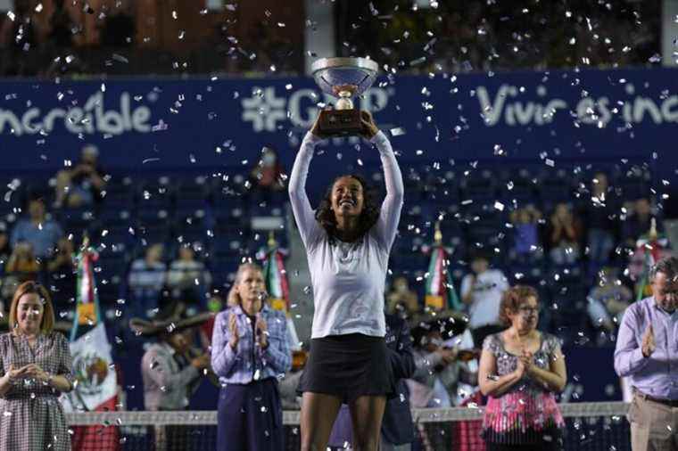 Monterrey Tournament |  Leylah Fernandez comes from behind and wins her second title