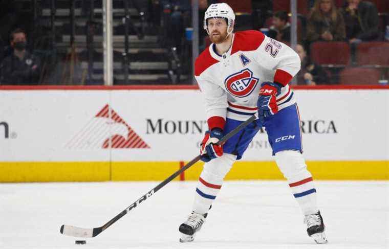 Montreal Canadiens defender Jeff Petry smiles again