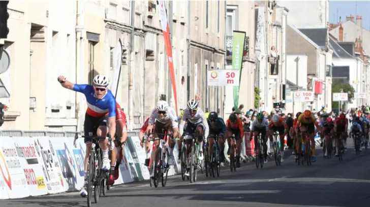 Nacer Bouhanni, winner of the Tourangelle Wheel