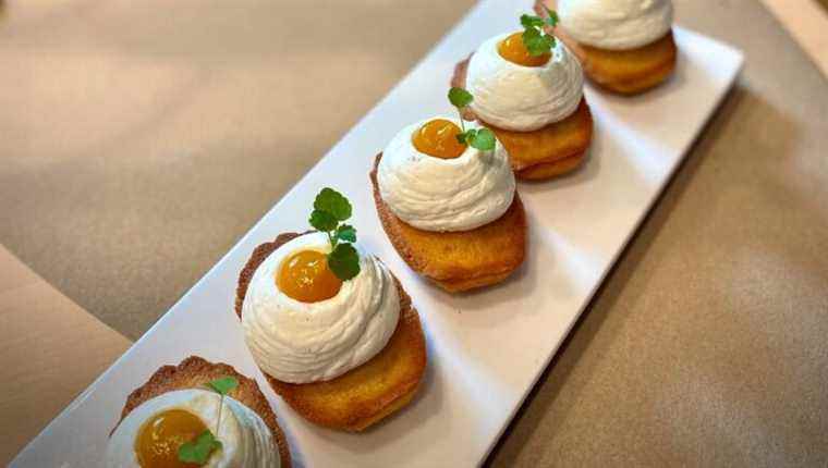 Natural madeleines, chocolate …. with Baptiste Depoorter pastry chef of the Palace of Menthon St Bernard