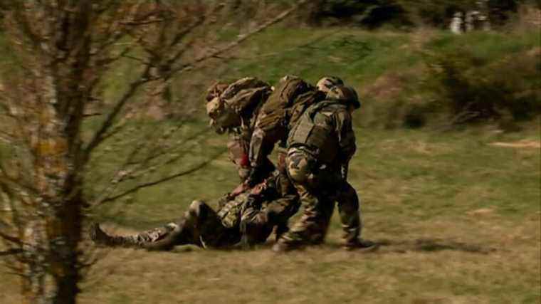 Near Toulouse, the army trains health professionals in disaster medicine