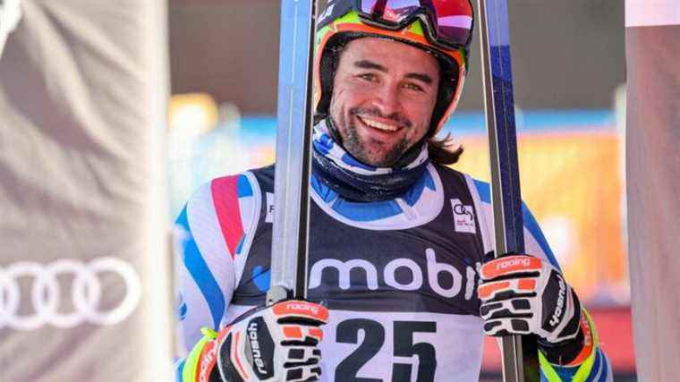 Nice’s Matthieu Bailet in silver on the descent of the French Alpine Skiing Championships