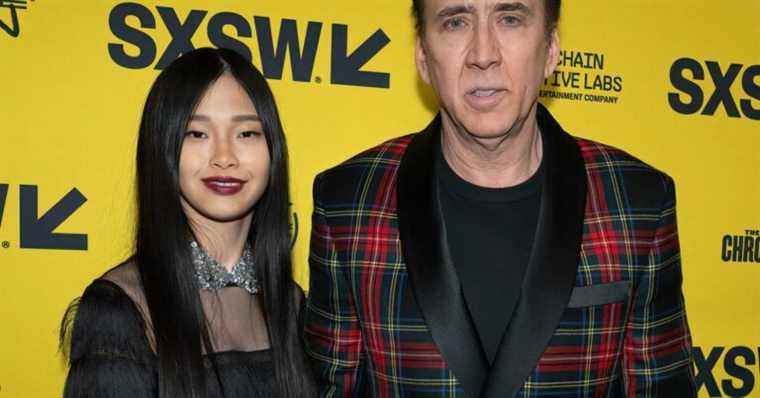 Nicolas Cage soon to be a dad: rare appearance with his very young wife