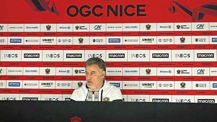 OGC Nice: “we are not favorites” assures Christophe Galtier