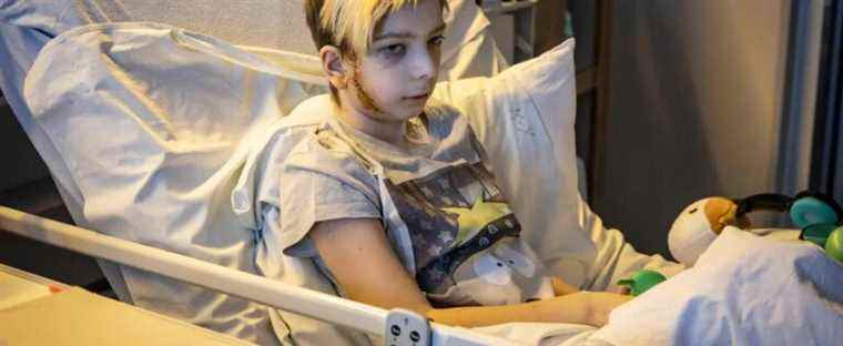 [PHOTOS] In a pediatric hospital in Kyiv, the “terrible” trauma of the war in Ukraine