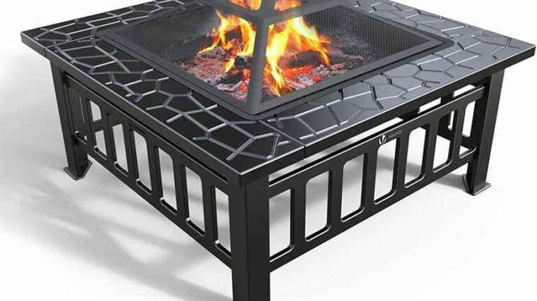 Play and leave with your brazier barbecue table!