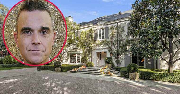 Robbie Williams: After selling his house to Drake, he offers himself an overpriced new villa