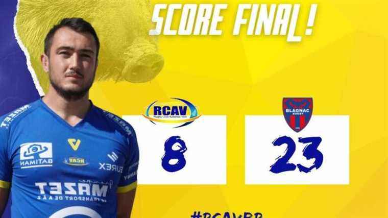 Rugby: Aubenas fails at home against Blagnac: defeat 23 to 8