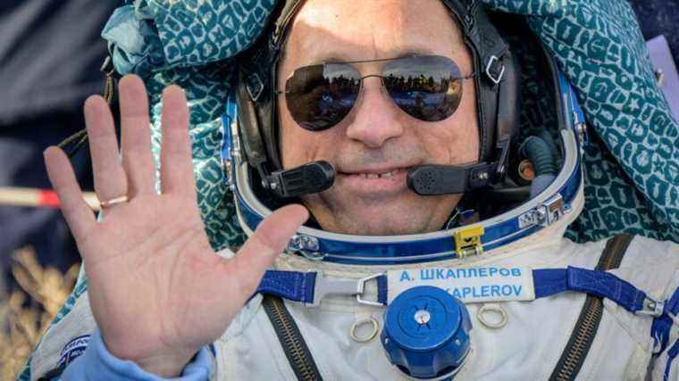 Russian Anton Shkaplerov leaves the ISS advocating friendship and cooperation