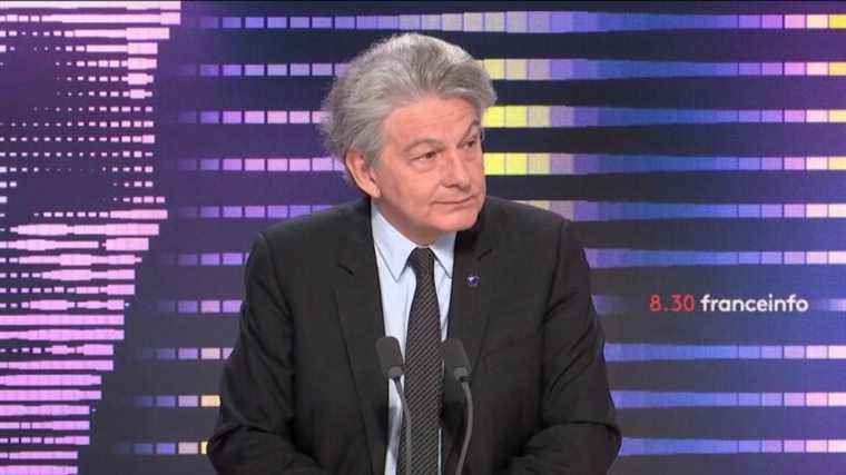 Russian hydrocarbons, state aid, European cyberdefense… Thierry Breton’s “8h30 franceinfo”