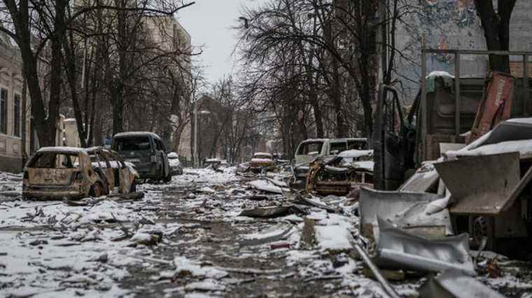 Russian strikes on a center for the disabled near Kharkiv