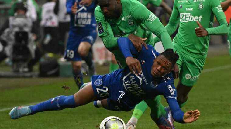 Saint-Etienne and Troyes take an important point in the fight to maintain