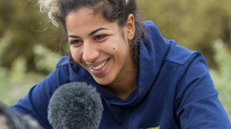 Sara Tounesi, in charge of homework assistance, player of Romagnat Rugby Féminin