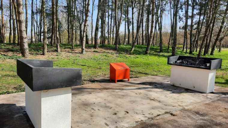 Shared barbecues with free access to the Grandes Prairies park in Arras