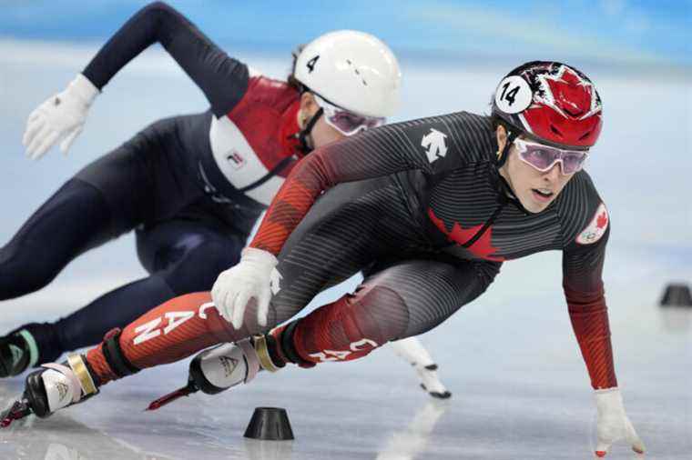 Short Track |  Florence Brunelle world champion among juniors in the 500m