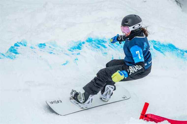 Snowboarding at the Paralympic Games |  Everything falls into place for Sandrine Hamel