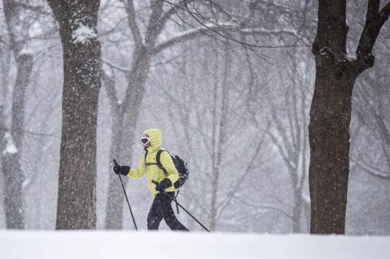 Snowstorm |  Up to 35 cm expected in places, Montreal spared