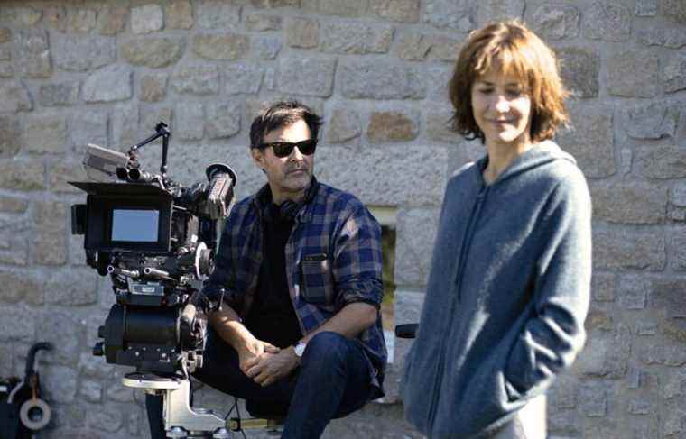 Sophie Marceau under the eye of François Ozon in “Everything went well”