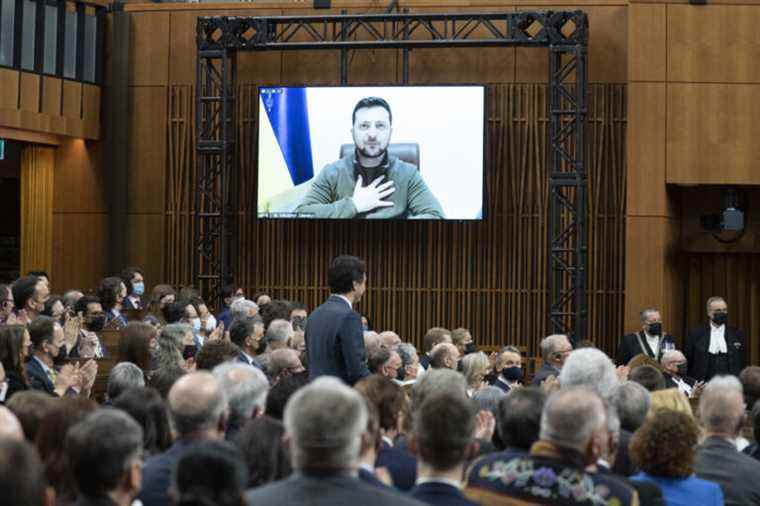 Speech to the Canadian Parliament |  Zelensky: “We want to live”