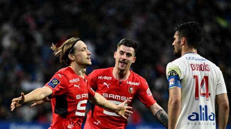 Stade Rennais sets fire to Lyon (2-4)