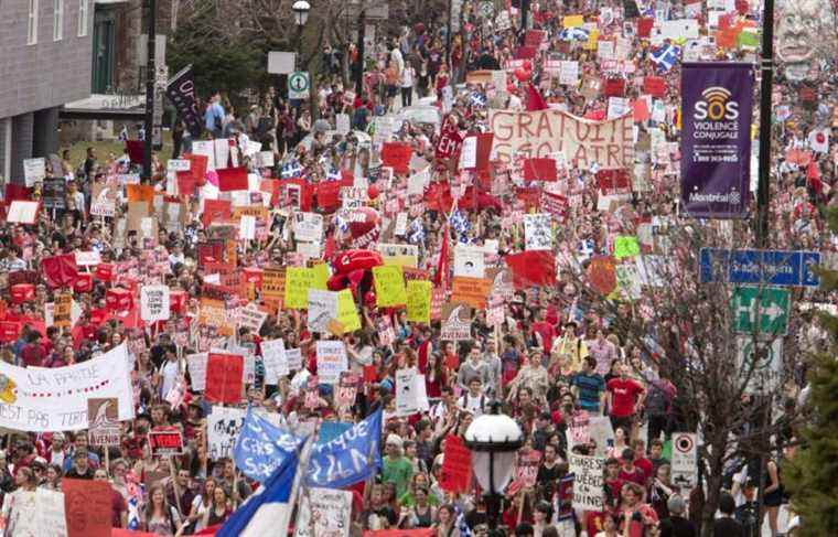 Student strike and popular struggle