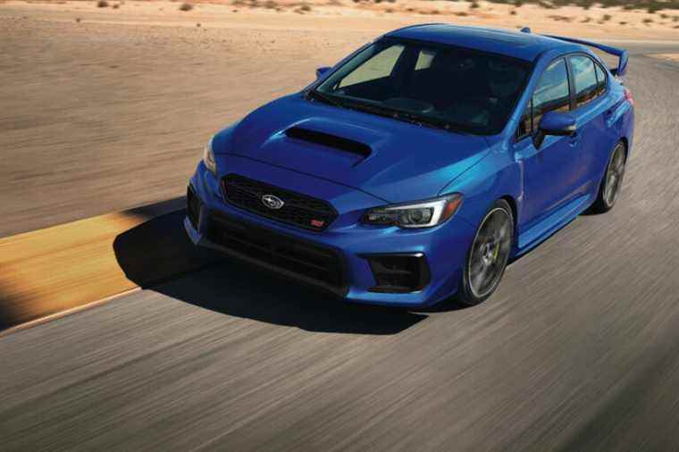 Subaru |  The new WRX will not have an STI version