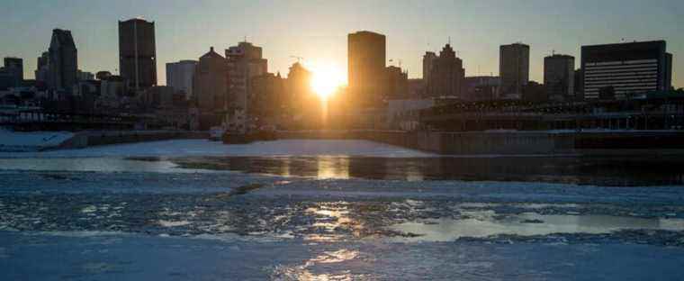 Sunny weather in southern Quebec