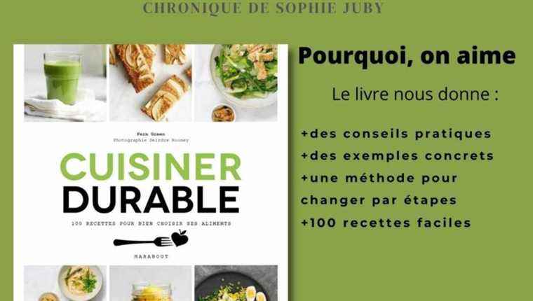 Sustainable cooking by Fern Green, a book with a future!