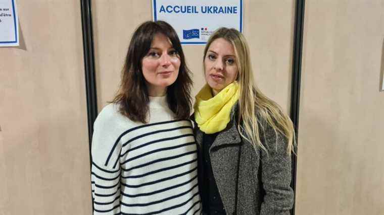 TESTIMONY.  The reception in France of two Ukrainian women “surprised, so moved by this generosity”