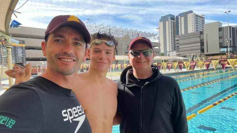 The American dream of Toulouse swimmer Léon Marchand