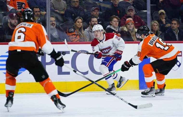 The Canadiens defeat the Flyers 4-3 in overtime