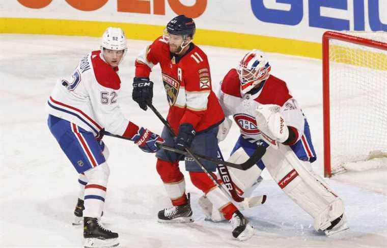 The Florida Panthers beat the Montreal Canadiens 7-4