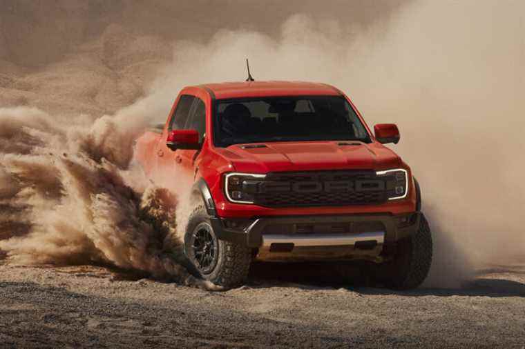 The Ford Ranger Raptor will be marketed in Canada