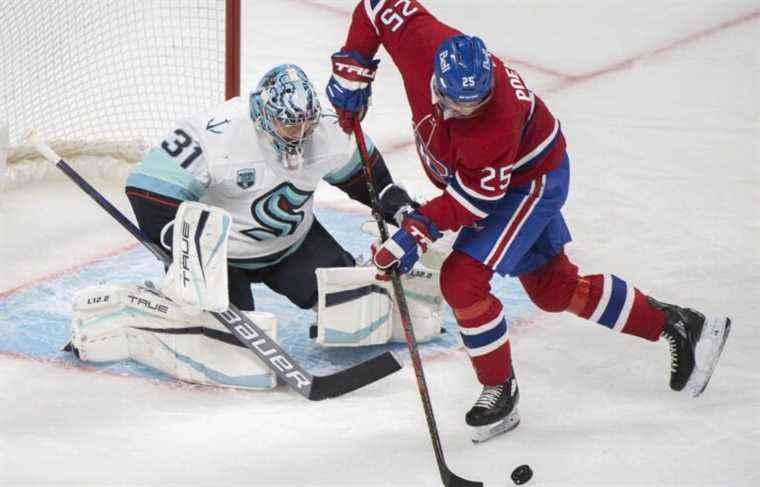 The Kraken beat the Canadiens 4-3 in a shootout