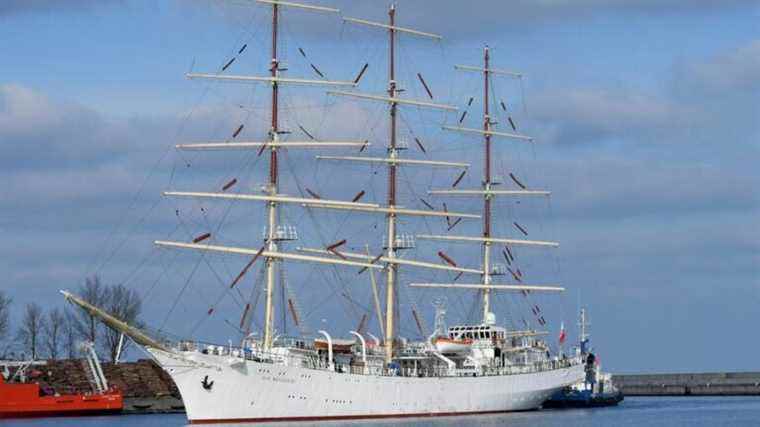 The tall ship Dar Mlodziezy will stop in Rouen, a year before the Armada