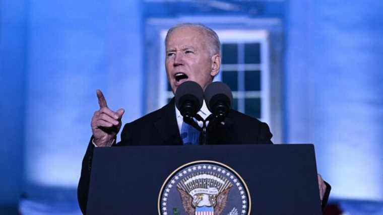 “There were reminiscences of the Cold War in the speech” of Joe Biden in Warsaw, underlines a specialist in the United States