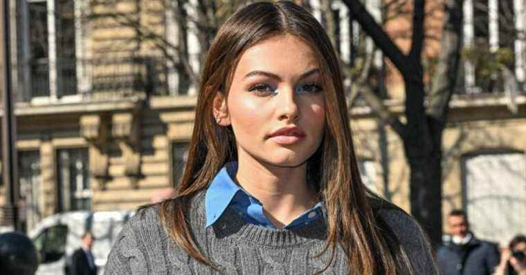 Thylane Blondeau: Cute, she rings the end of Fashion Week with Tina Kunakey