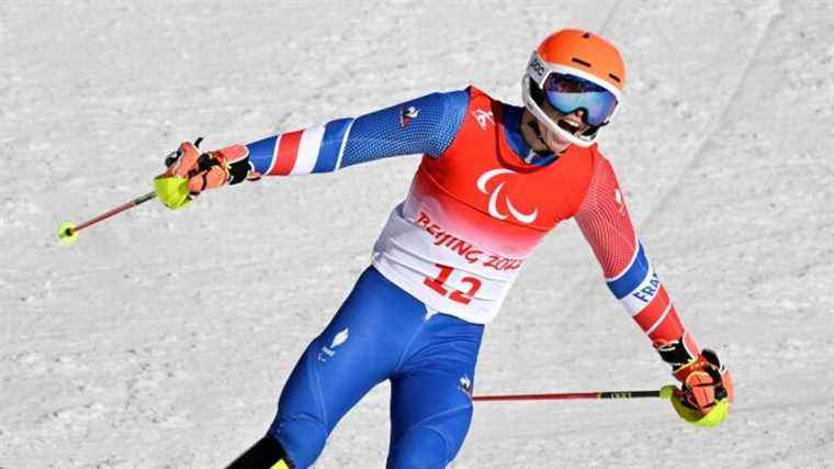 “Today was a fight against my legs”, says Arthur Bauchet, gold medalist in the super-combined