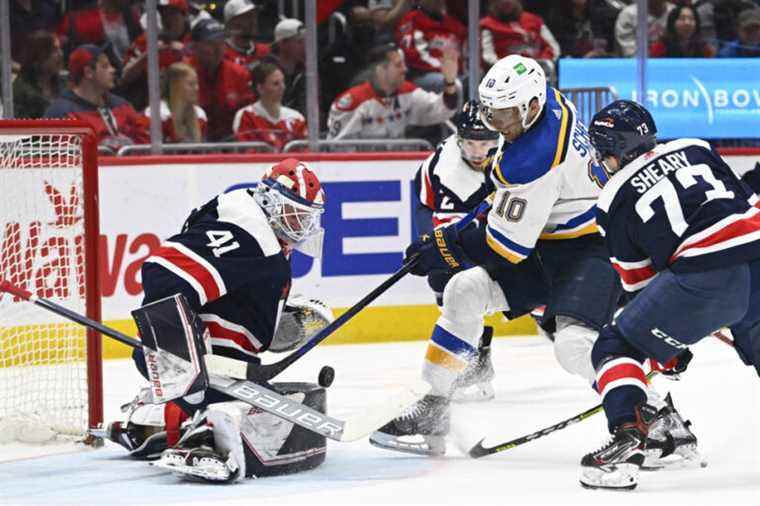 Tuesday in the NHL |  The Blues beat the Capitals 5-2