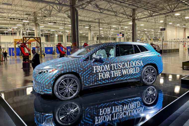 United States |  Mercedes-Benz opens battery factory for electric SUVs