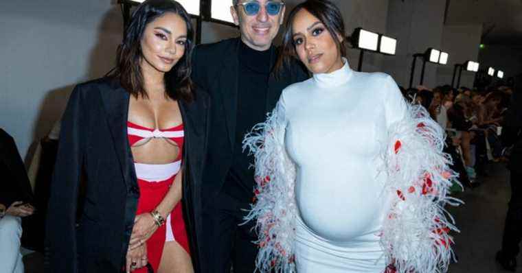 Vanessa Hudgens crisp in a very daring dress, in front of a conquered Gad Elmaleh!