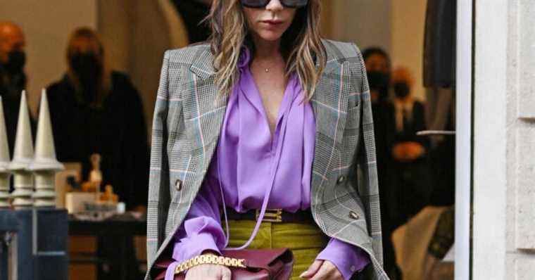 Victoria Beckham: Ultra-stylish chaperone at Fashion Week, she struggles for her brand