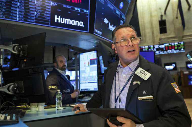 Wall Street down after tech rebound