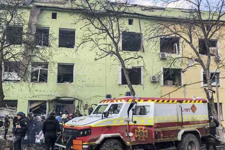 War in Ukraine |  Mariupol children’s hospital destroyed by shelling