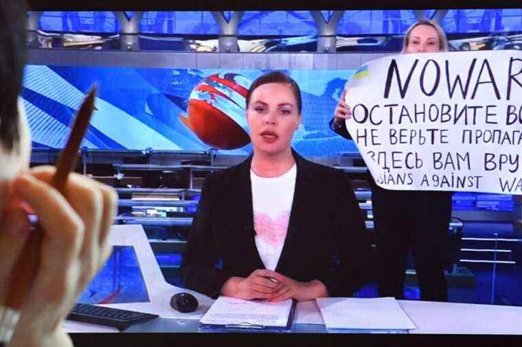 War in Ukraine |  Fear of a heavy sentence after a pacifist action on Russian television