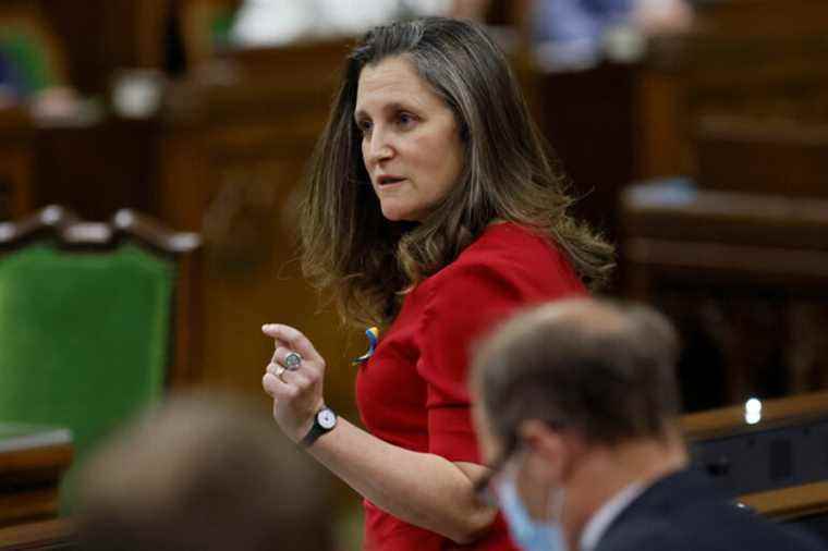 War in Ukraine |  More sanctions on Russia soon, says Chrystia Freeland