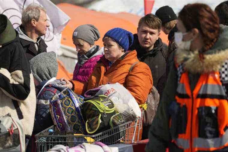 War in Ukraine |  The rate of arrival of refugees is falling