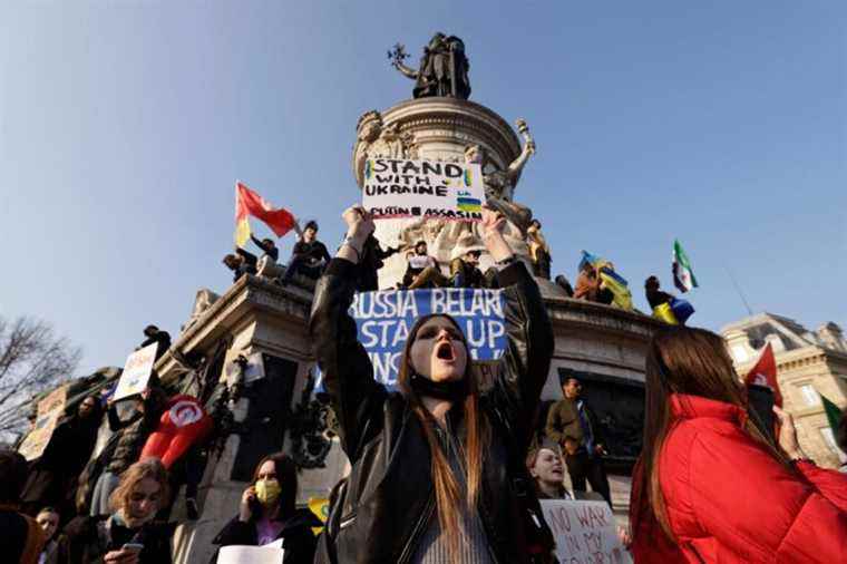 War in Ukraine |  Thousands of Europeans take to the streets in support of Ukraine